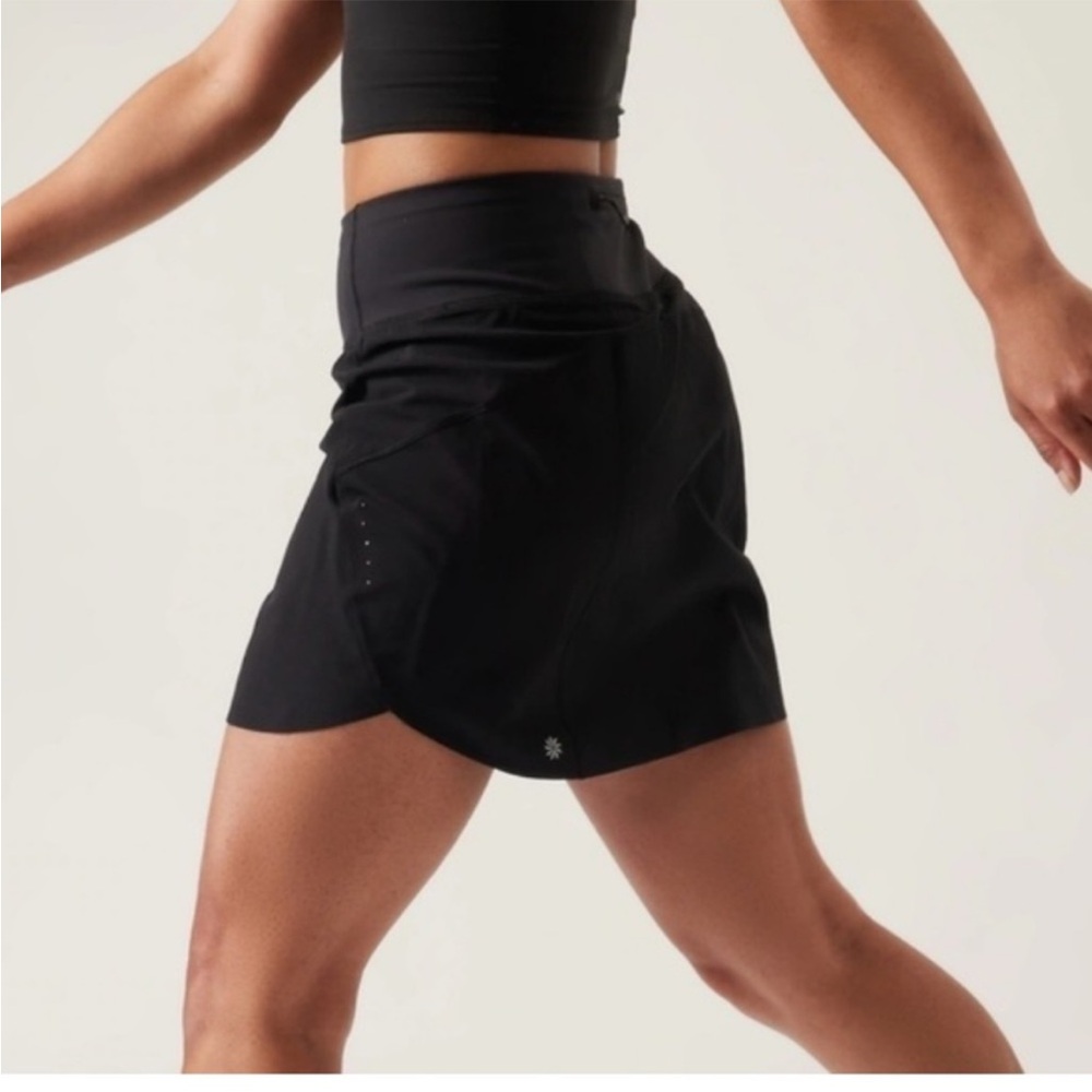 Athleta Black Athletic Skort